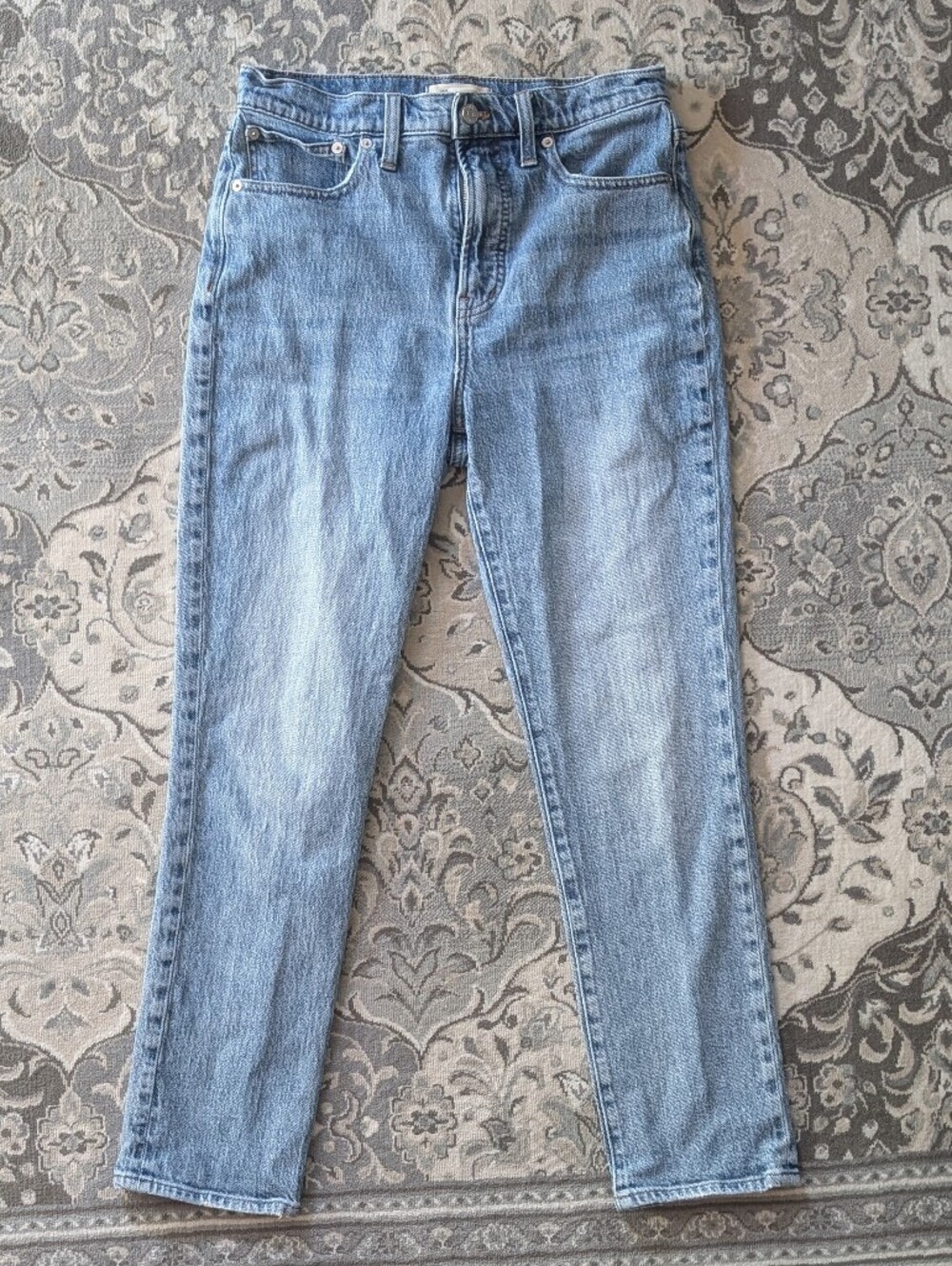 Madewell Light Blue Women's Straight-Leg Jeans